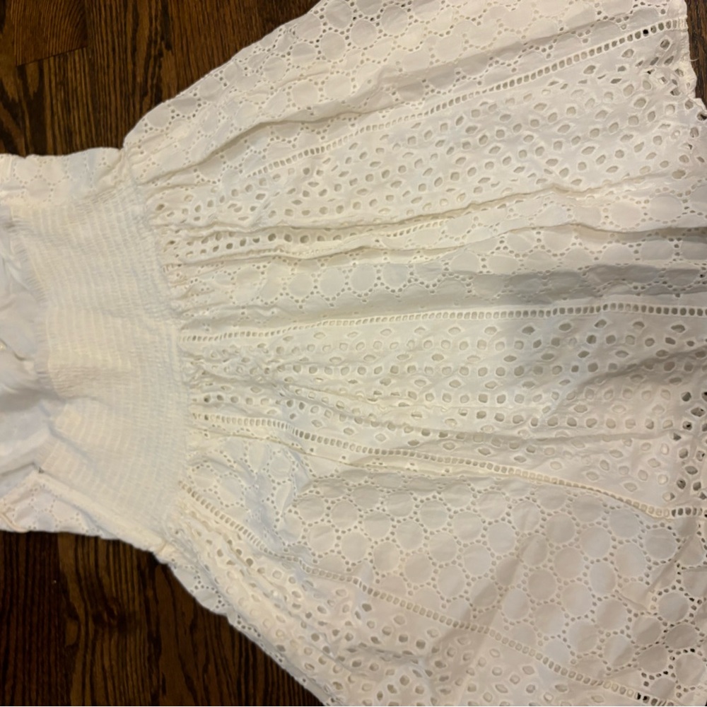 NWOT kimchi blue white eyelet dress size large - Picture 4 of 6